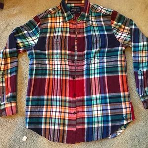 American Eagle prep fit flannel